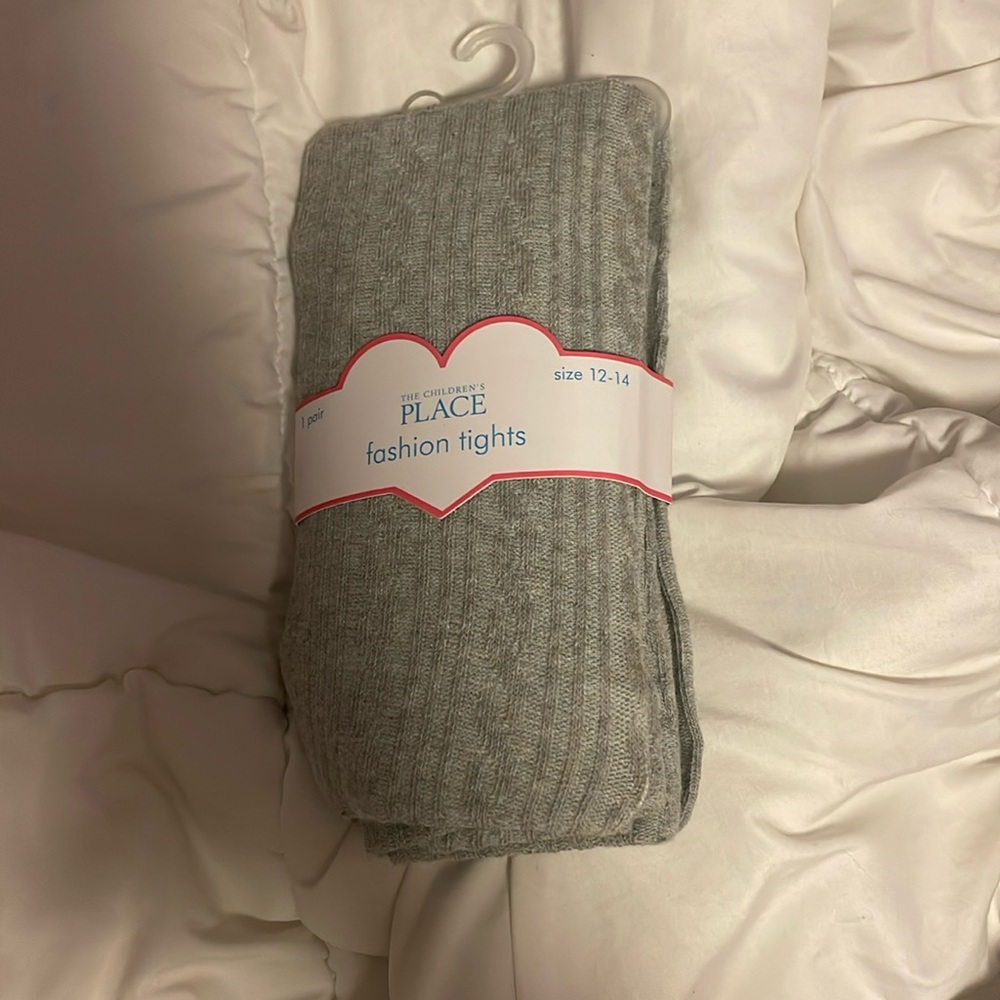 children’s place gray fashion tights